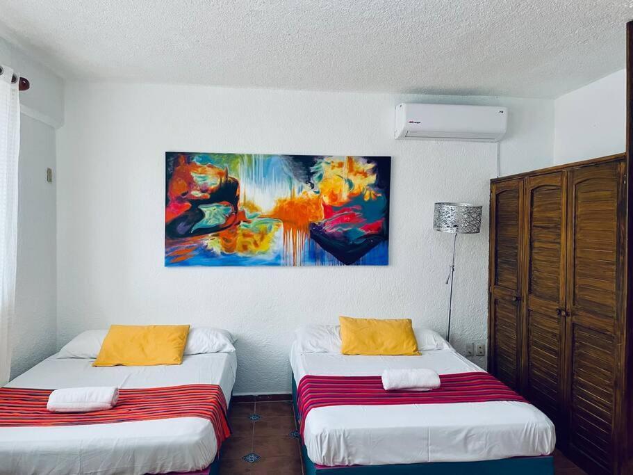 Punta Me Apartments With Ocean View & Beach Front Condo Канкун Экстерьер фото